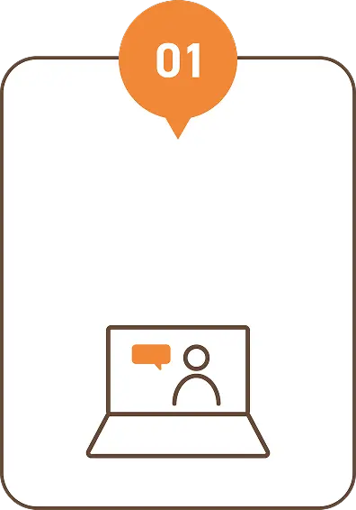 お問い合わせフォーム、または電話にてサービス依頼